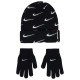 Nike Παιδικό σετ σκουφάκι & γάντια Swoosh Repeat Beanie/Gloves Set